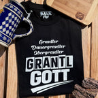 #GRANTLGOTT Herren T-Shirt aus Bio Baumwolle