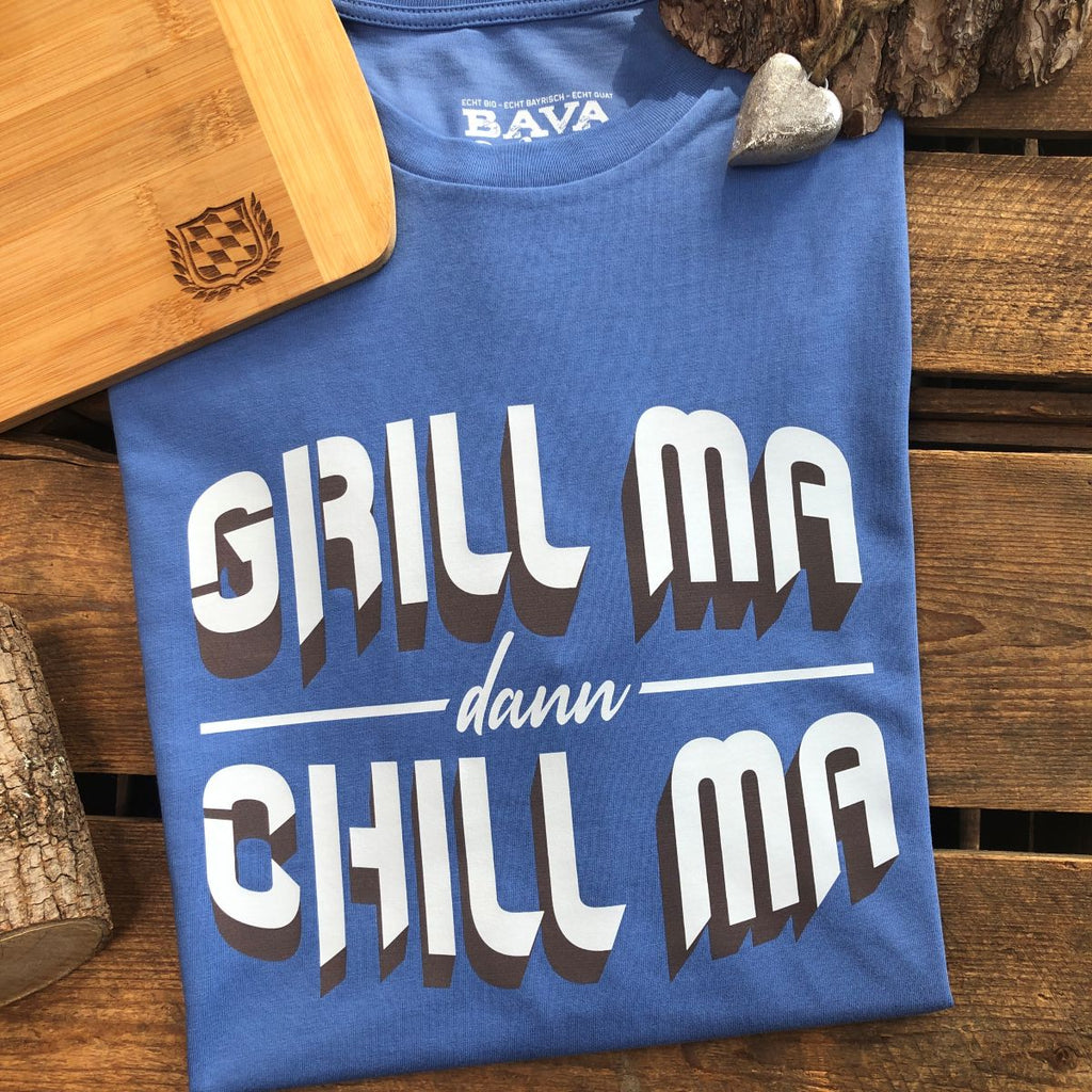 #GRILLMACHILLMA Herren T-Shirt aus Bio Baumwolle