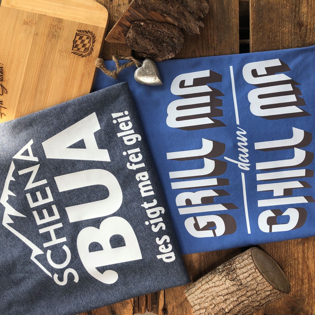 #GRILLMACHILLMA Herren T-Shirt aus Bio Baumwolle