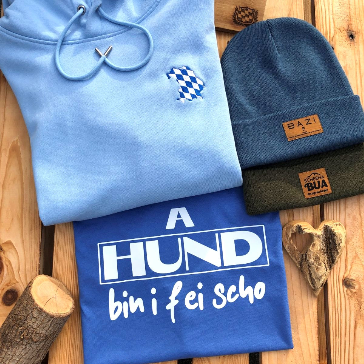 #HUND Herren T-Shirt aus Bio Baumwolle