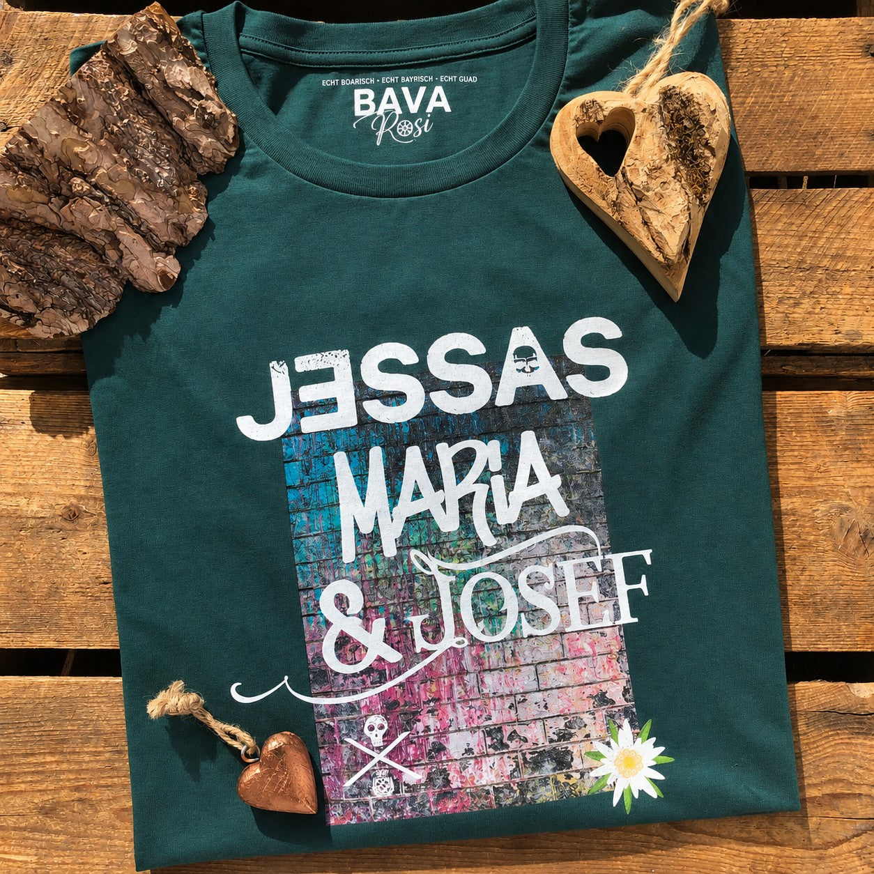 #JESSASMARIAJOSEF Herren T-Shirt aus Bio Baumwolle