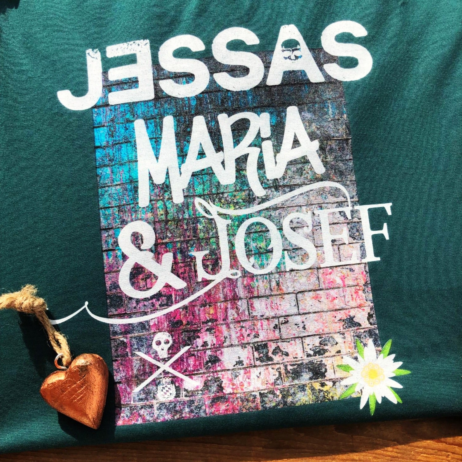 #JESSASMARIAJOSEF Herren T-Shirt aus Bio Baumwolle
