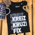 #KREIZKRUZIFIX Herren T-Shirt aus Bio Baumwolle