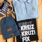#KREIZKRUZIFIX Herren T-Shirt aus Bio Baumwolle