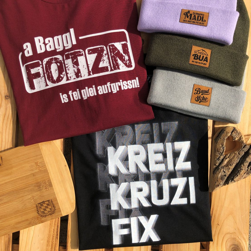 #KREIZKRUZIFIX Herren T-Shirt aus Bio Baumwolle