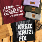 #KREIZKRUZIFIX Herren T-Shirt aus Bio Baumwolle