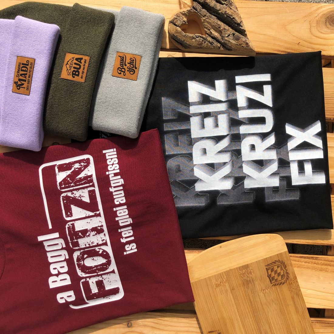 #KREIZKRUZIFIX Herren T-Shirt aus Bio Baumwolle