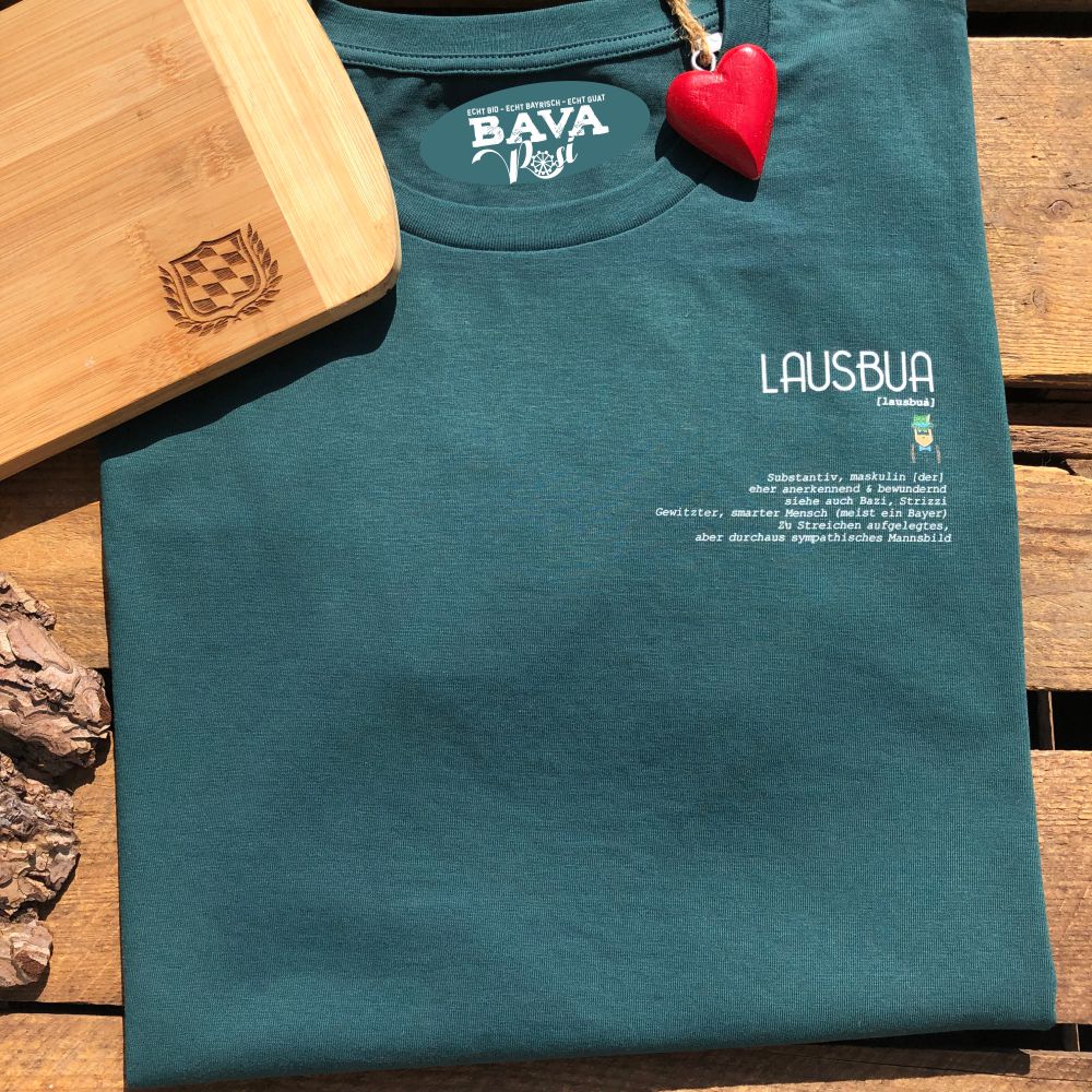 #LAUSBUA Herren T-Shirt aus Bio Baumwolle
