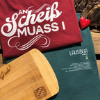 #LAUSBUA Herren T-Shirt aus Bio Baumwolle