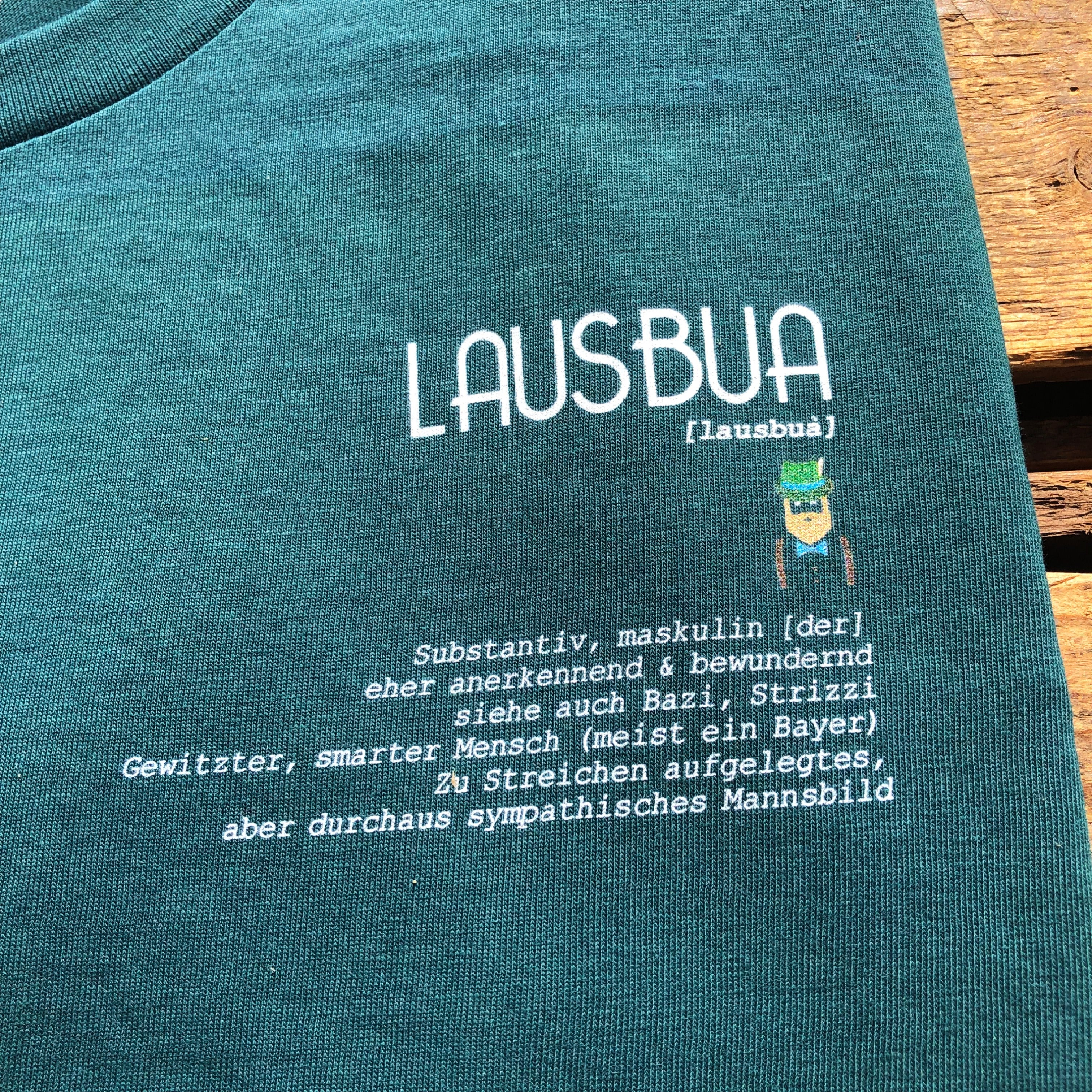#LAUSBUA Herren T-Shirt aus Bio Baumwolle