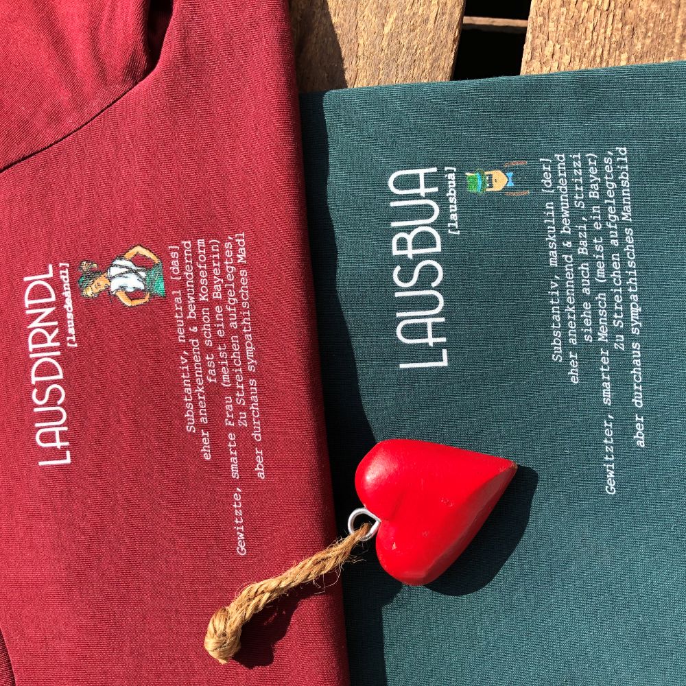 #LAUSBUA Herren T-Shirt aus Bio Baumwolle