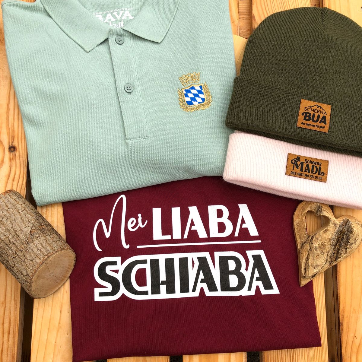 #MEILIABASCHIABA Herren T-Shirt aus Bio Baumwolle