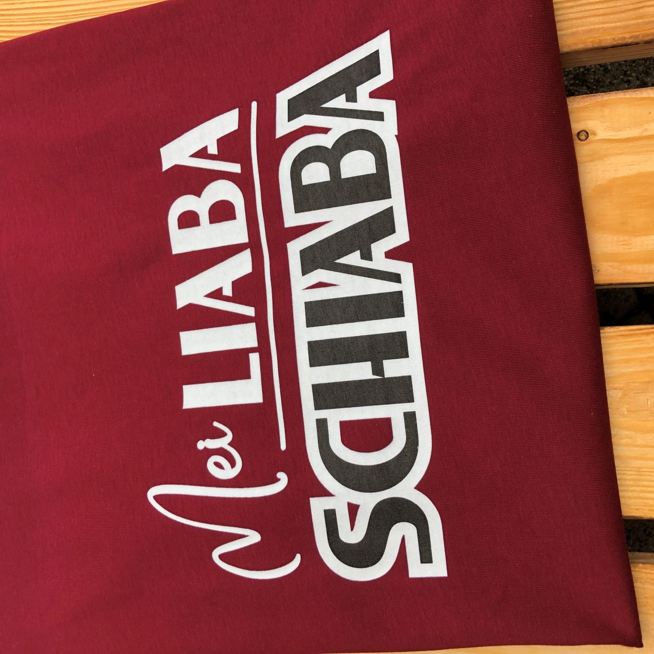 #MEILIABASCHIABA Herren T-Shirt aus Bio Baumwolle
