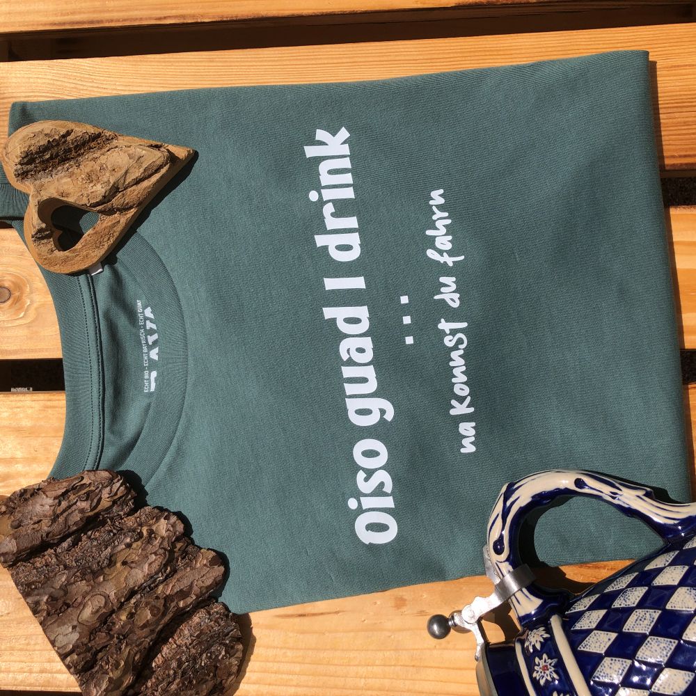 #OISOGUADIDRINK Herren T-Shirt aus Bio Baumwolle
