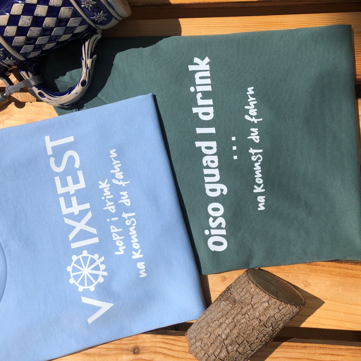 #OISOGUADIDRINK Herren T-Shirt aus Bio Baumwolle