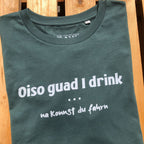 #OISOGUADIDRINK Herren T-Shirt aus Bio Baumwolle