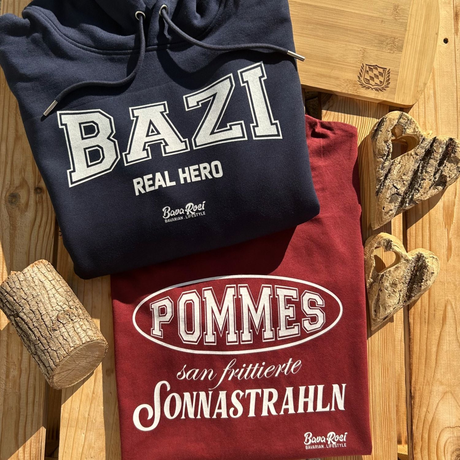 #POMMES Herren T-Shirt aus Bio Baumwolle