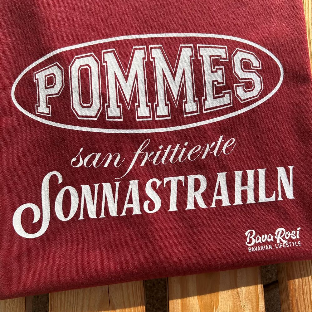 #POMMES Damen T-Shirt aus Bio Baumwolle