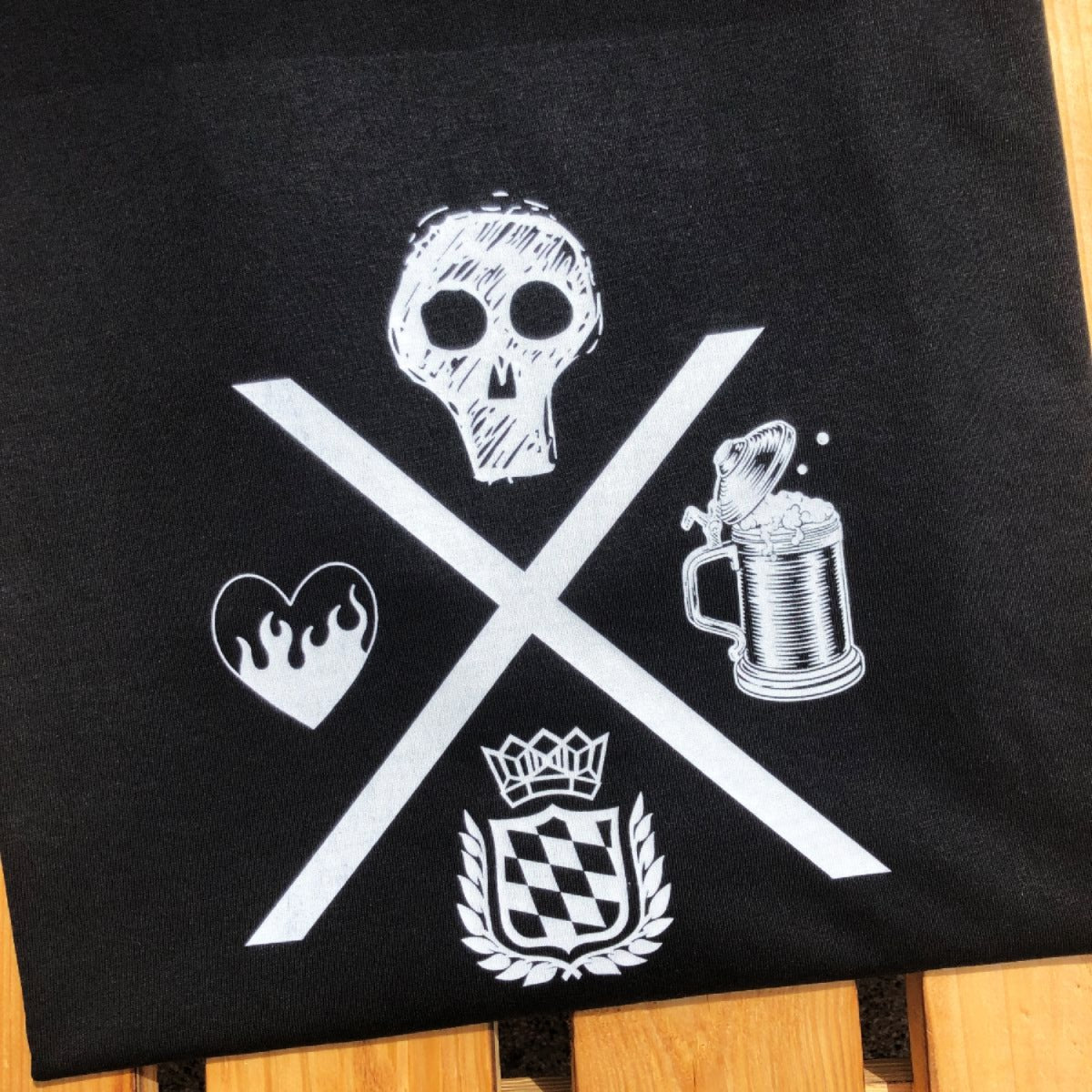 #ROCKNROLL Herren T-Shirt aus Bio Baumwolle