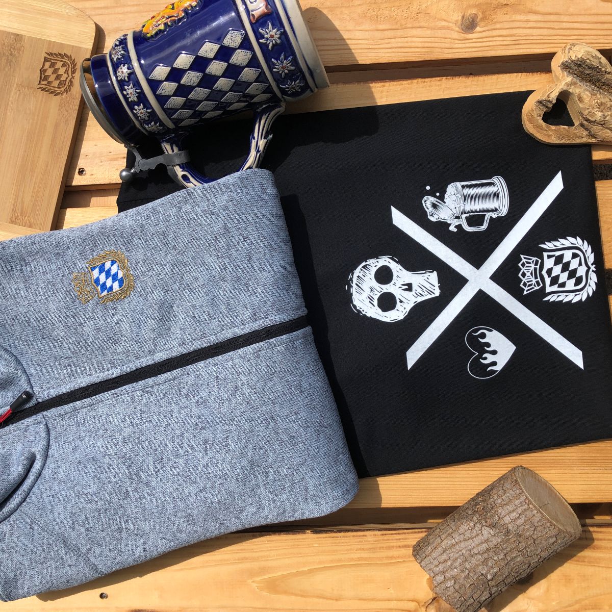 #ROCKNROLL Herren T-Shirt aus Bio Baumwolle