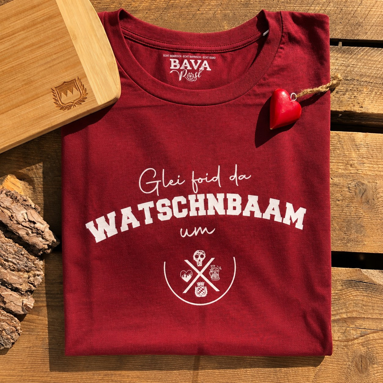#WATSCHNBAAM Herren T-Shirt aus Bio Baumwolle