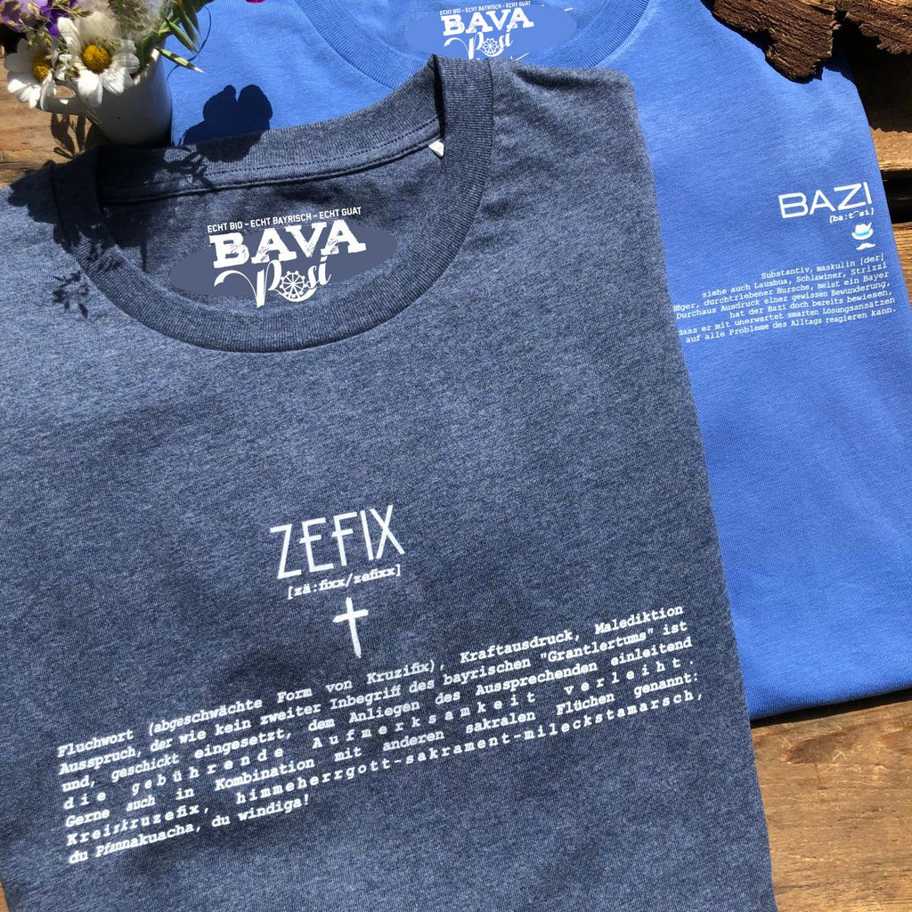 #ZEFIX Herren T-Shirt aus Bio Baumwolle