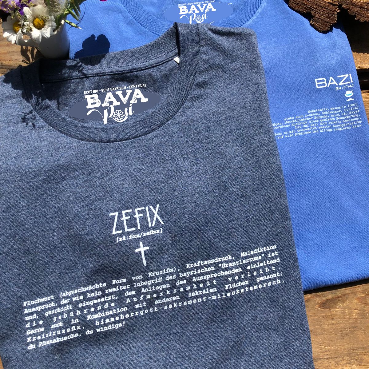 #ZEFIX Herren T-Shirt aus Bio Baumwolle