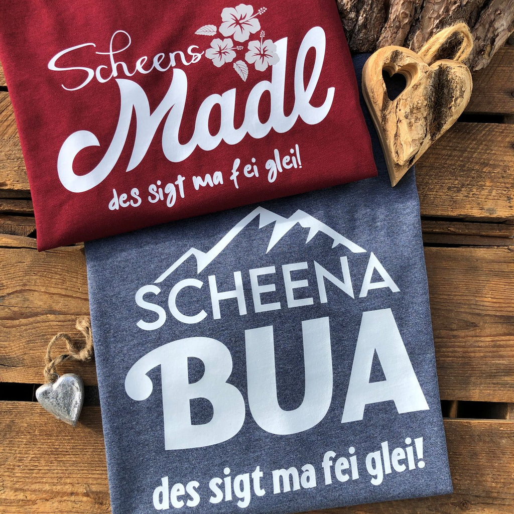 #SCHEENABUA Herren T-Shirt aus Bio Baumwolle