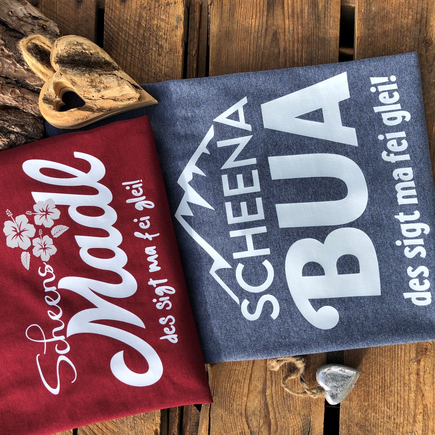 #SCHEENABUA Herren T-Shirt aus Bio Baumwolle