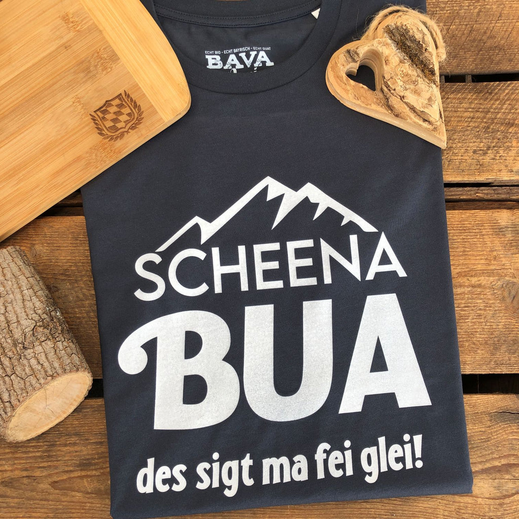 #SCHEENABUA Herren T-Shirt aus Bio Baumwolle
