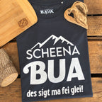 #SCHEENABUA Herren T-Shirt aus Bio Baumwolle