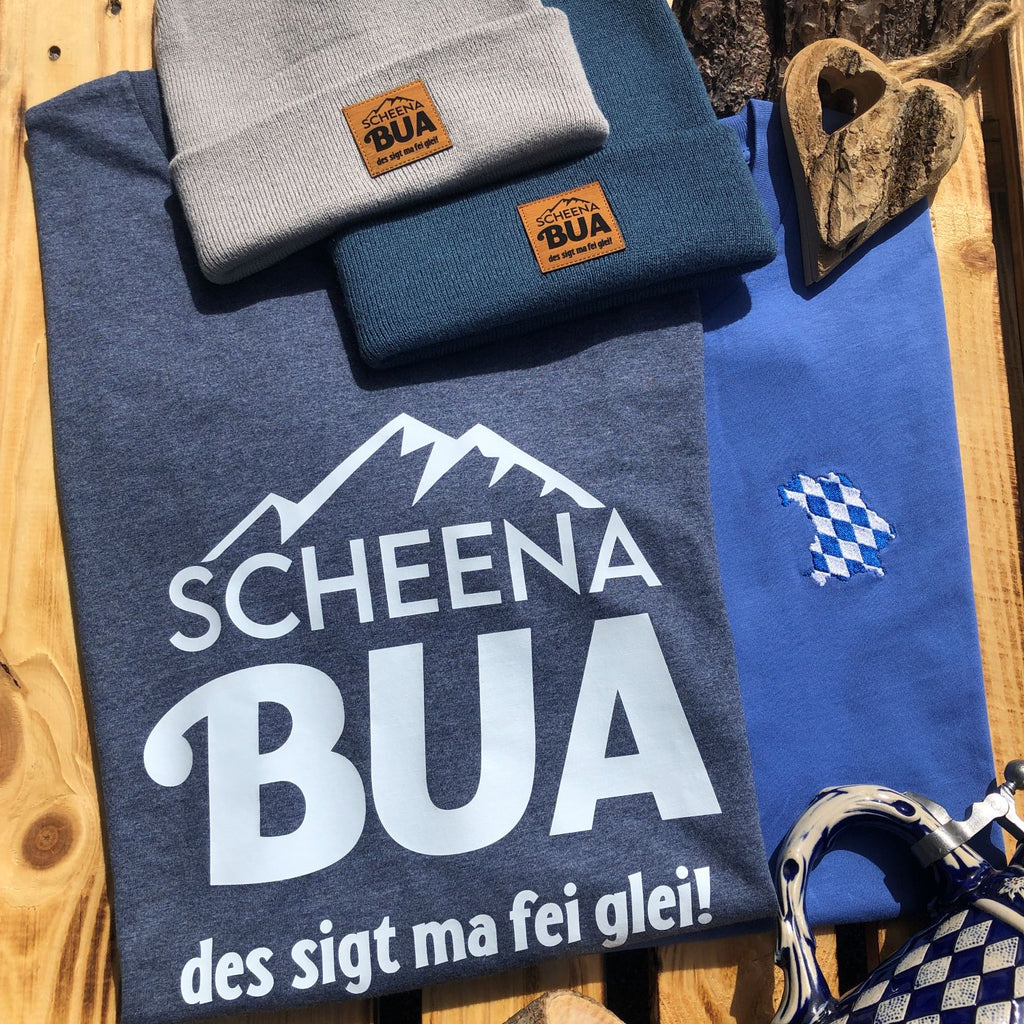 #SCHEENABUA Herren T-Shirt aus Bio Baumwolle