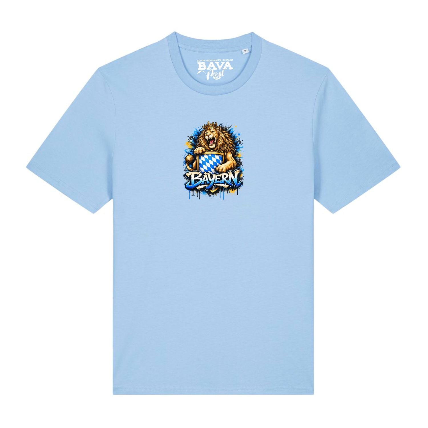 Bayerischer Löwe T-Shirt BavaRosi Fashion Summit Moderne Bayern Shirts Dopamin Stil Dopamin Chic Dopamin Mode Bayern Berge Shirts Strawanza Buadepp Bavarian Caps T-Shirts Wiesn Outfit Oktoberfest Outfit Volksfest Shirts Vohburg Marktstadl Geisenfeld Tegernsee München Regensburg Ingolstadt Augsburg Shop