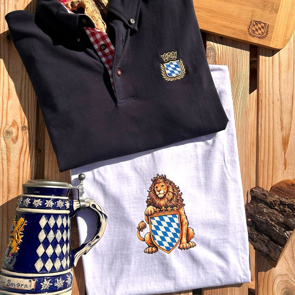 #BAYERNLÖWE Herren T-Shirt aus Bio Baumwolle