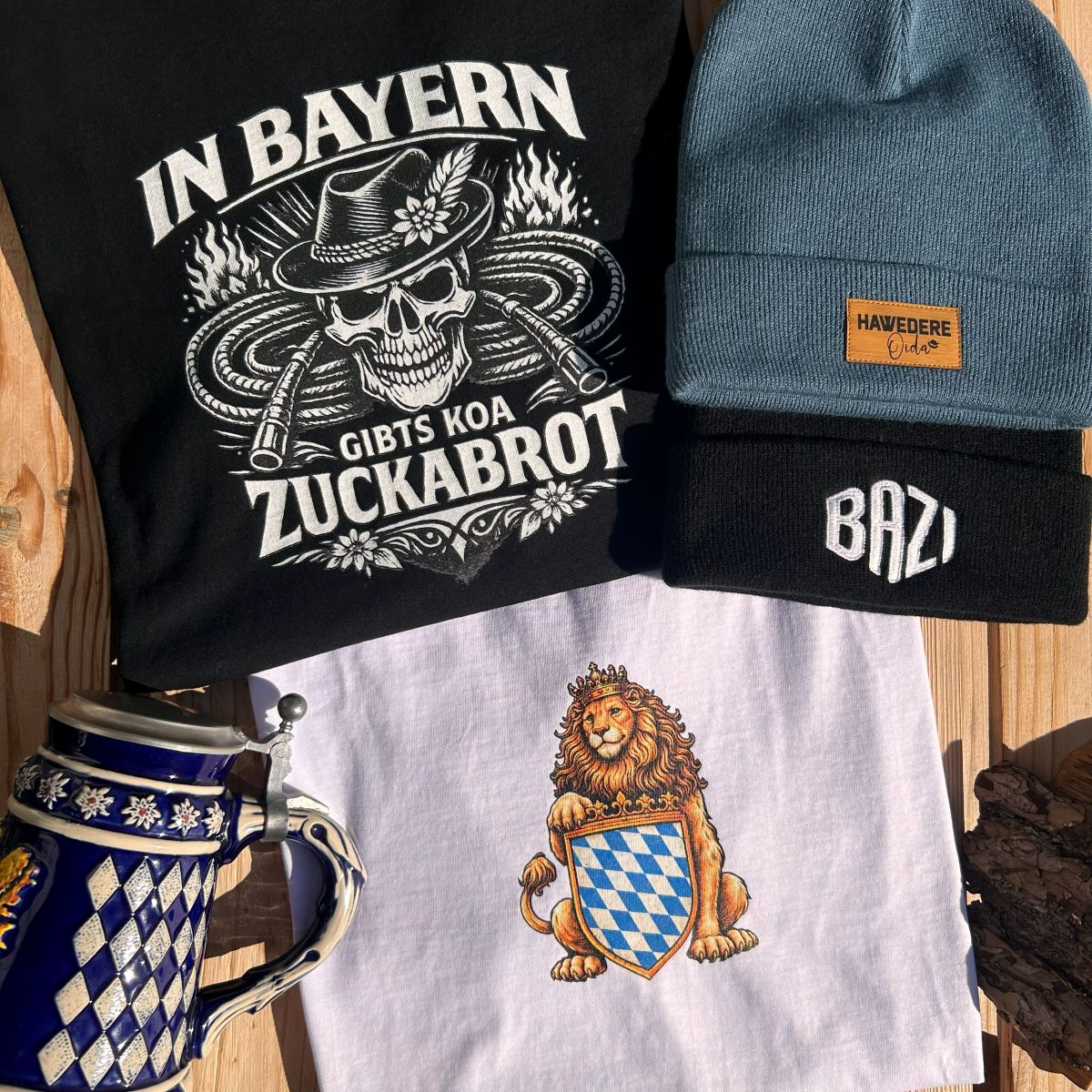 #BAYERNLÖWE Herren T-Shirt aus Bio Baumwolle