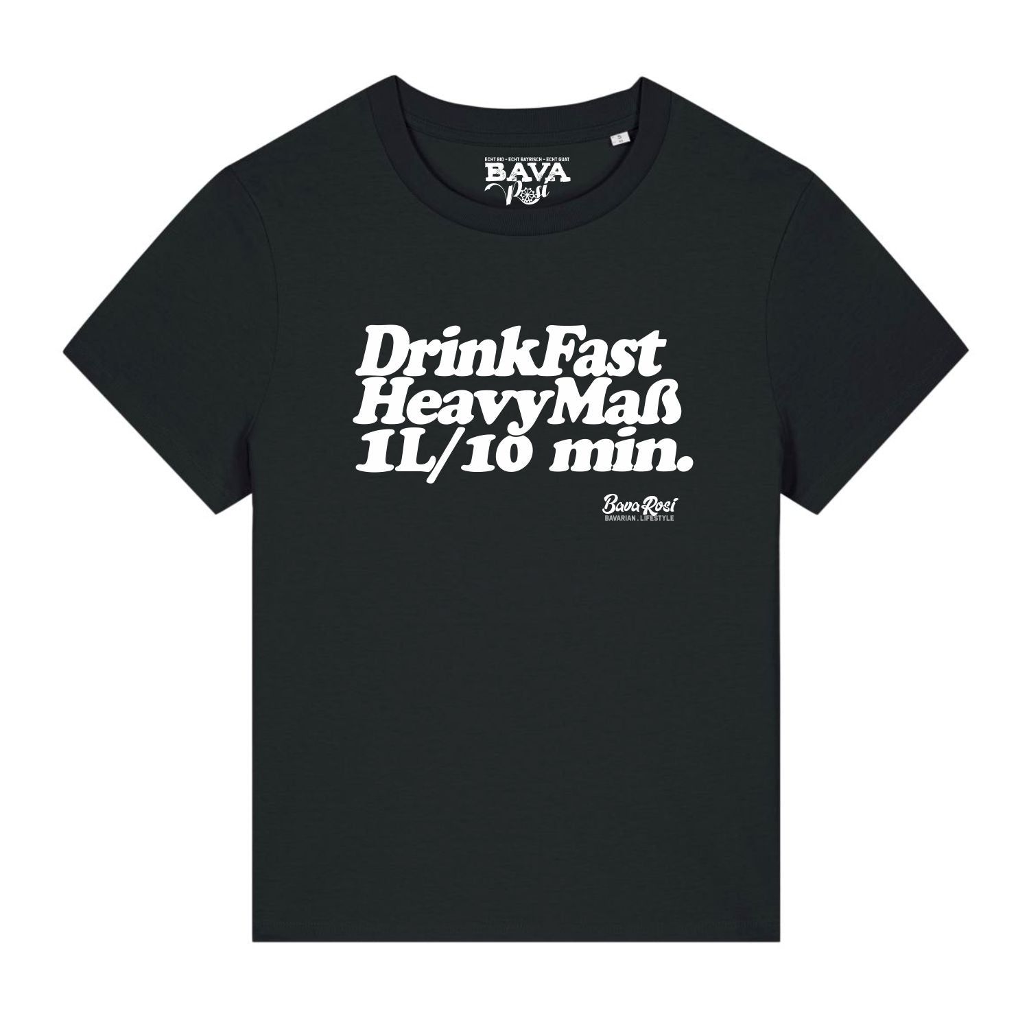 Drink Fast ein Liter Maß Bier Damen Shirt Bayerische Damen Shirts München Freising Erding Rosenheim Augsburg Regensburg Garmisch Füssen Mode Shop