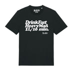 Drink Fast Ein Liter Maß Bier T-Shirt Bayerische T-Shirts München Augsburg Regensburg Passau Garmisch Ingolstadt Mode Shop Bavarosi Fashion