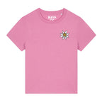 Edelweiss Damen T-Shirt bestickt mit dem schönen bayerischen Edelweiss Motiv BavaRosi Fashion Bayerische Damenmode mit Stil
