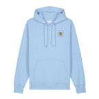 Edelweiß Hoodie Bestickt BavaRosi Fashion Bayerische Design Hoodies München