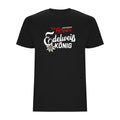 Edelweiß König Herren T-Shirt Band Die Fetzign aus dem Zillertal Fanshop BavaRosi Fashion Fanartikel Bandshirts