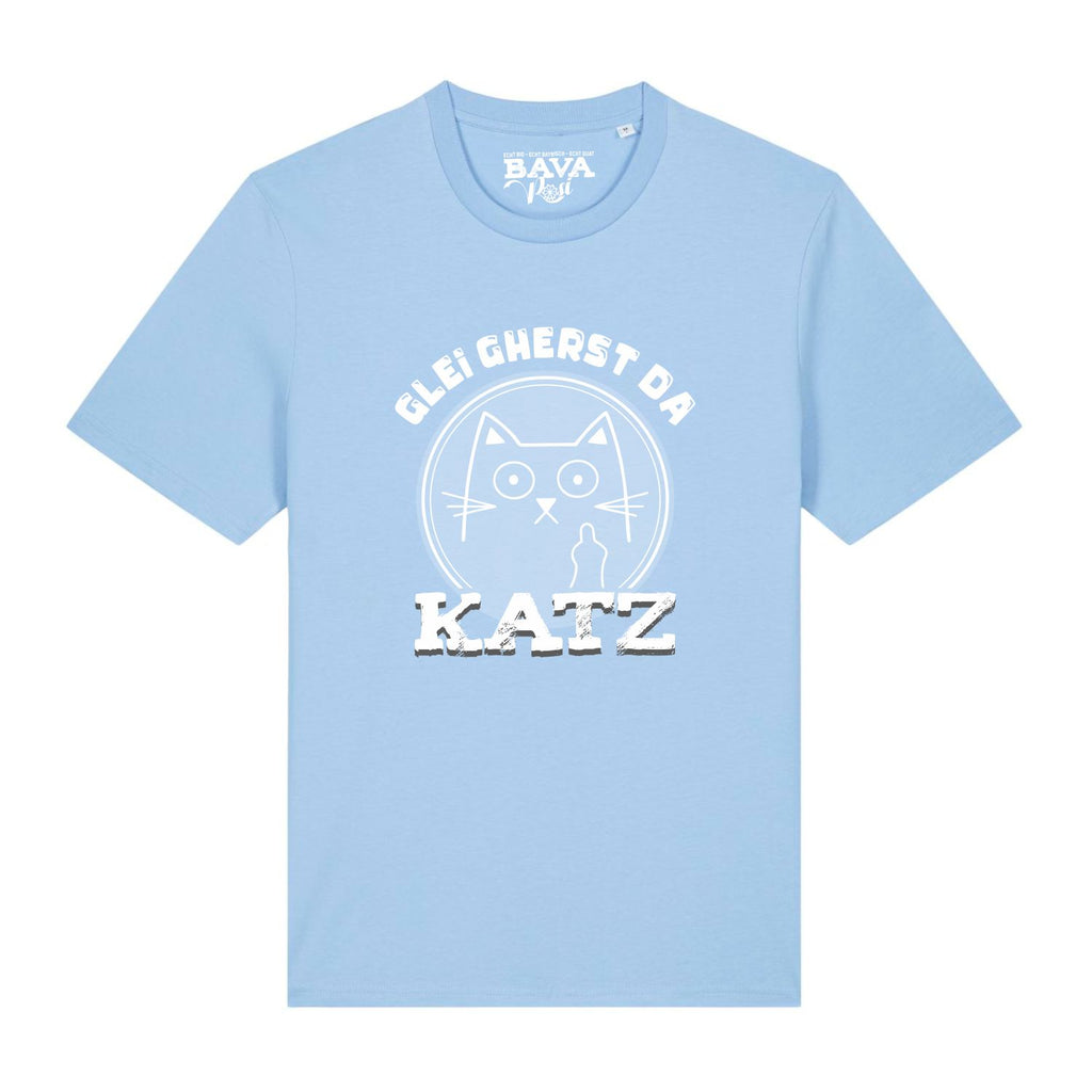 Glei gherst da Katz T-Shirt Bayerische Shirt Designs Mode Shop BavaRosi Fashion