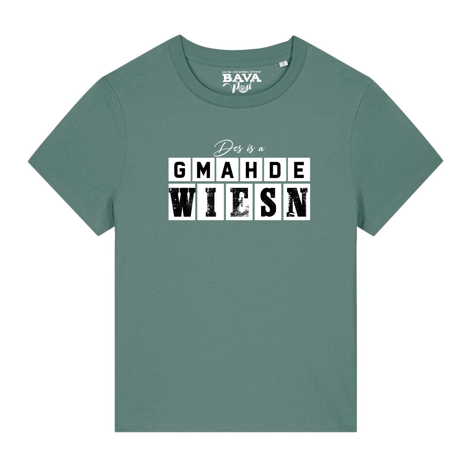 Des is a gmahde Wiesn Damen Shirt BavaRosi Fashion Bayerische Shirts Bayerische Geschenke Bayerische Mitbringsel Shirts Strawanza Bavarian Caps München Regensburg Ingolstadt Geisenfeld Pfaffenhofen Wolnzach Vohburg Passau Tegernsee Shop