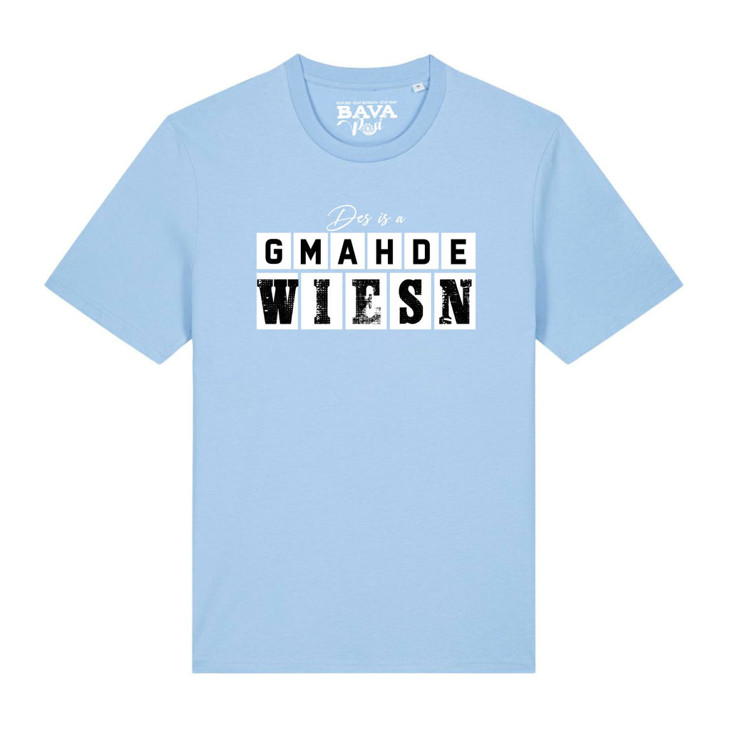 Des is a gmahde Wiesn T-Shirt BavaRosi Fashion Bayerische Shirts Bayerische Geschenke Bayerische Mitbringsel Shirts Strawanza Bavarian Caps München Regensburg Ingolstadt Geisenfeld Pfaffenhofen Wolnzach Vohburg Passau Tegernsee Shop