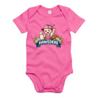 Hawedere Baby Body Mädchen kurz arm blau oder pink oder grau Bayerische Babysachen und Babykleidung BavaRosi Fashion Baby Geschenk Bayern München Regensburg Pfaffenhofen Augsburg Ingolstadt Straubing Passau Landshut Strawanza Shop
