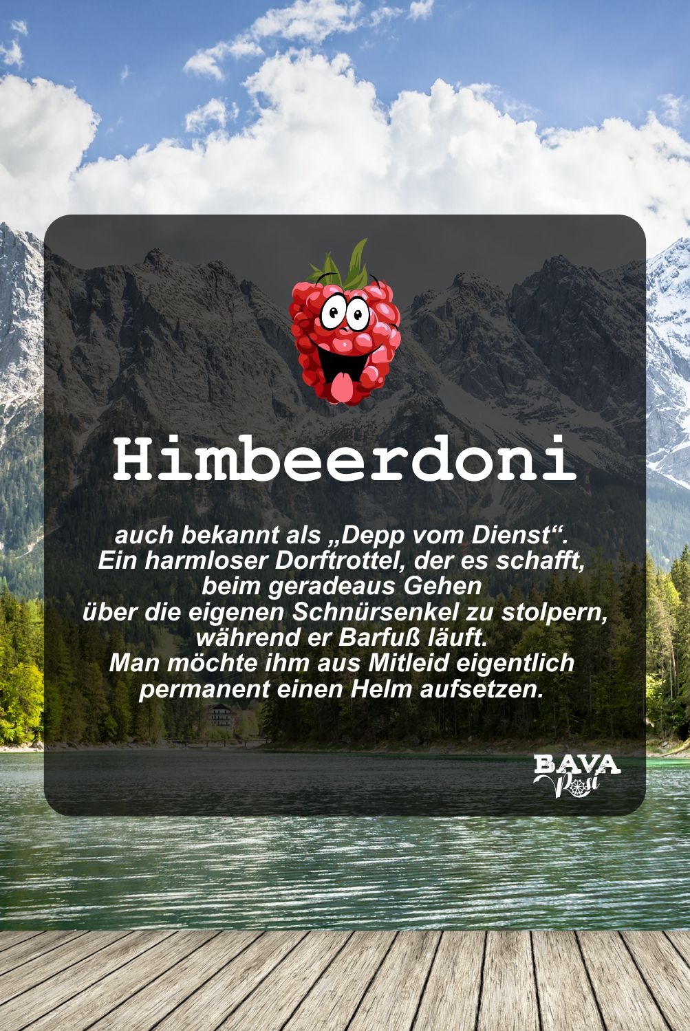 Himbeerdoni Bayerische Flüche und bayerische Schimpfwörter und Beleidigungen BavaRosi Fashion