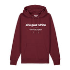 Oiso guad I drink na konnst Du fahrn Hoodie BavaRosi Fashion Bayerische T-Shirts Designer Shop Shirts Bayern