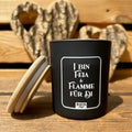 Bayerische Duftkerze Feia und Flamme Lustige Spruchkerze im bayerischen Dialekt Shop BavaRosi Fashion