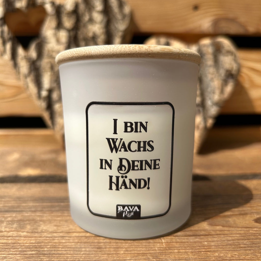 #WACHSINDEINEHÄND Spruchkerze