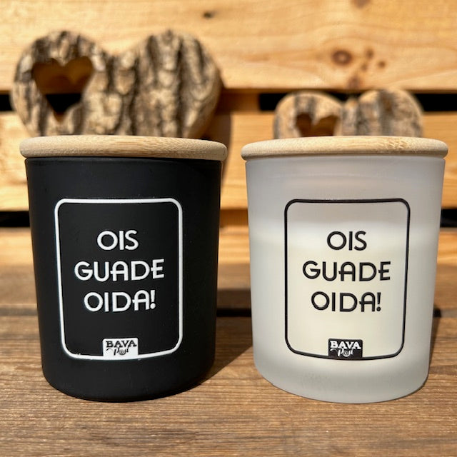#OISGUADEOIDA Spruchkerze