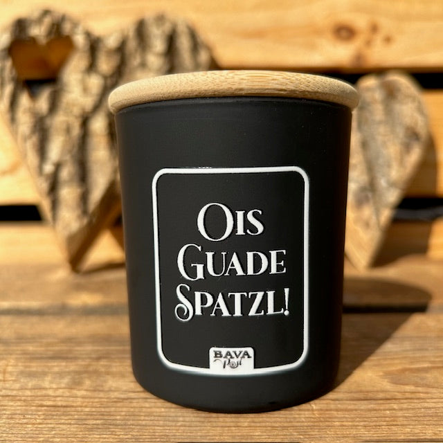#OISGUADESPATZL Spruchkerze